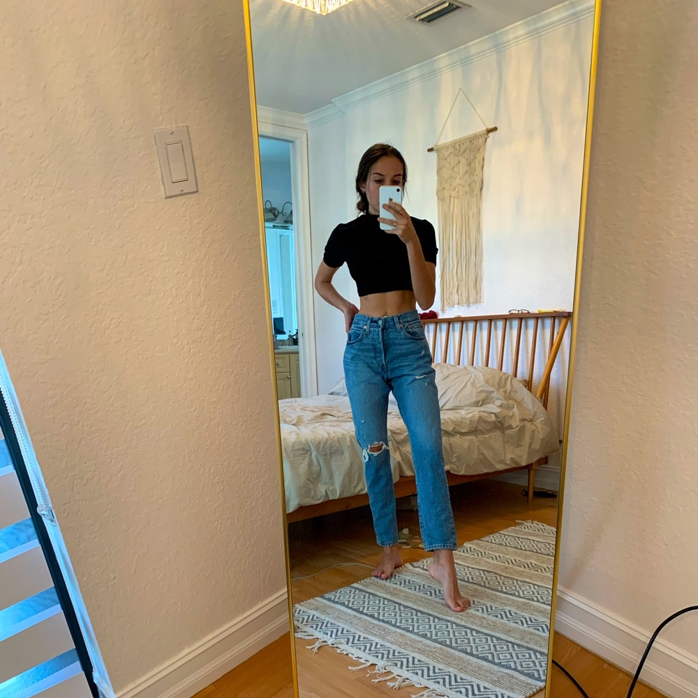 Levi’s skinny 501s